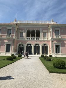 Vue sur la villa ephrussi