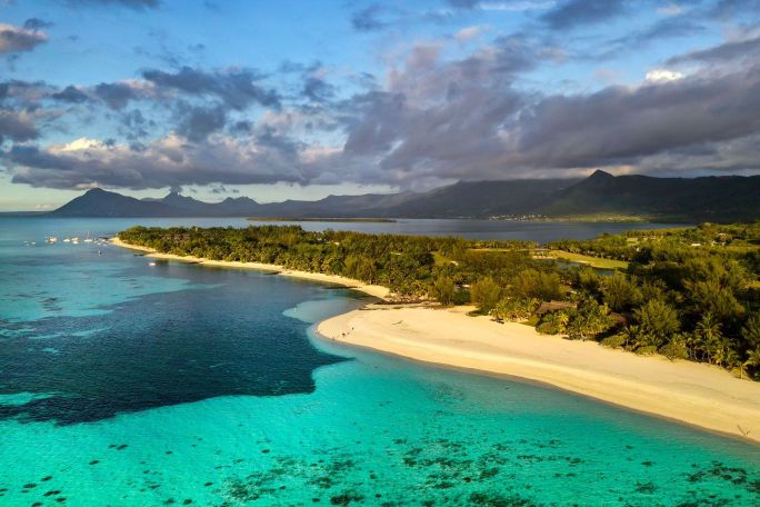 Mauritius is a romantic honeymoon spot
